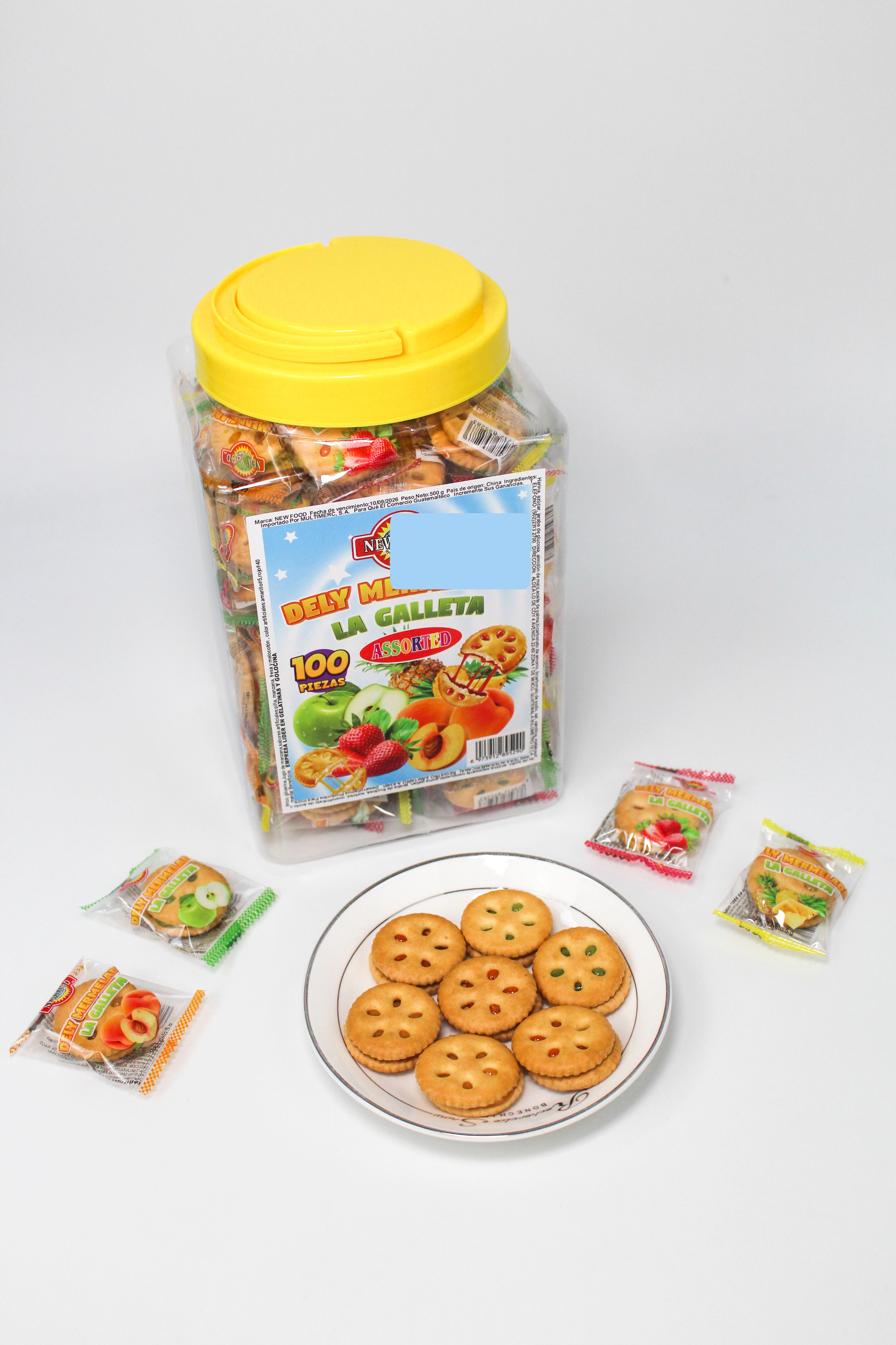 500g jam sandwich biscuit