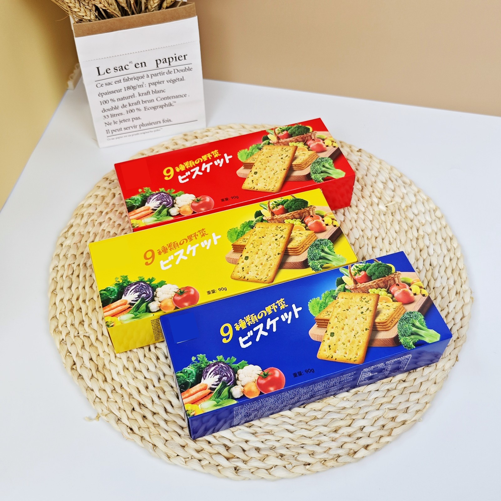 90g vegetable biscuit 90g vegetable biscuit