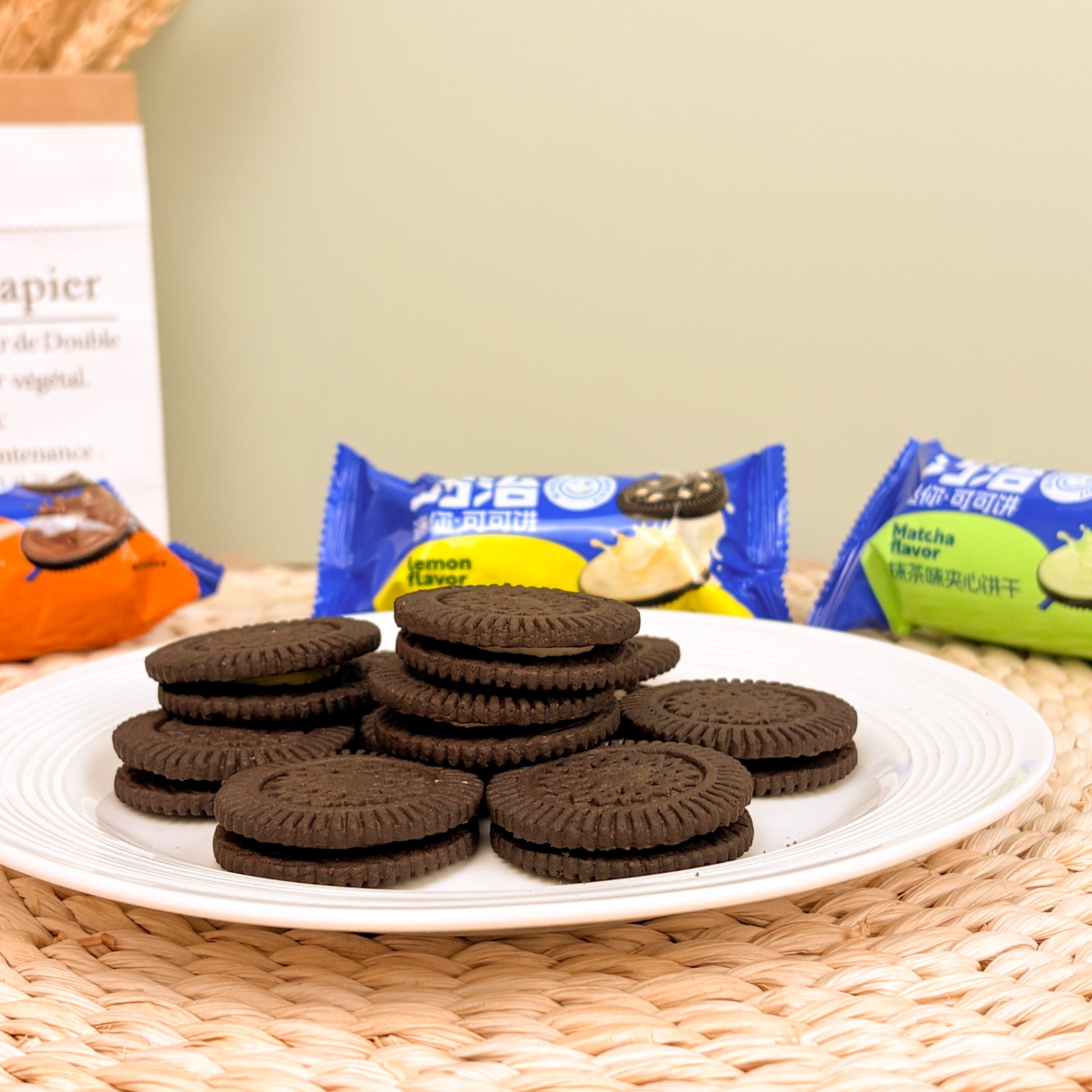 New Product: 88g Black Cream Sandwich Biscuits