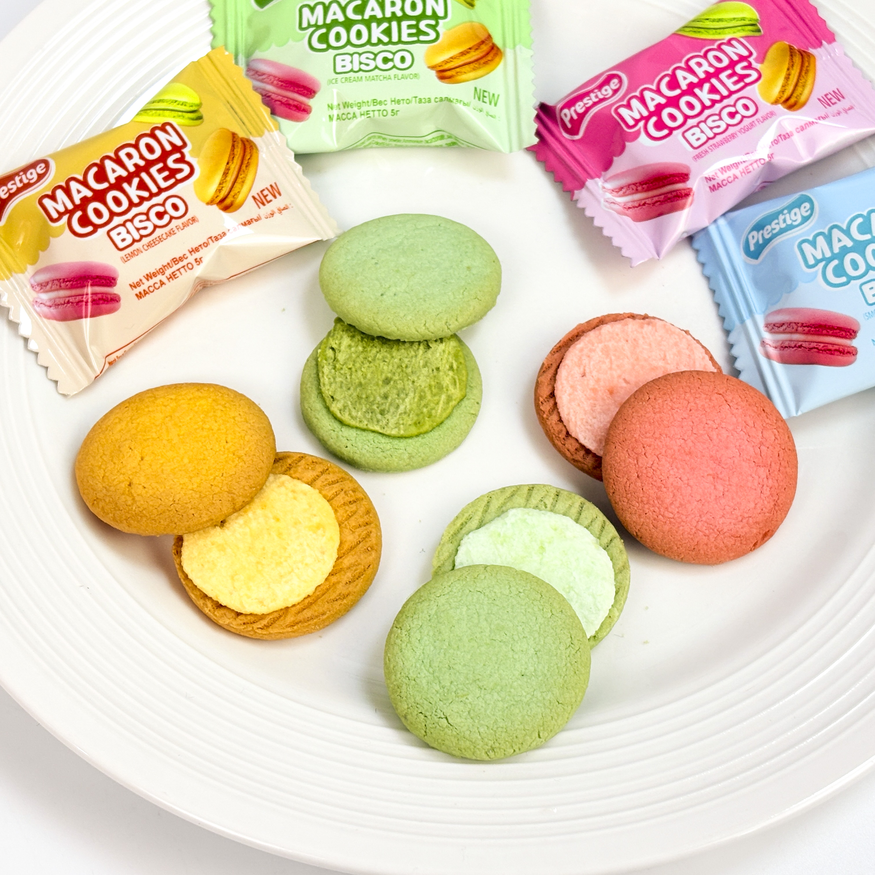 400g Macaron Sandwich Cookie Glue Jar