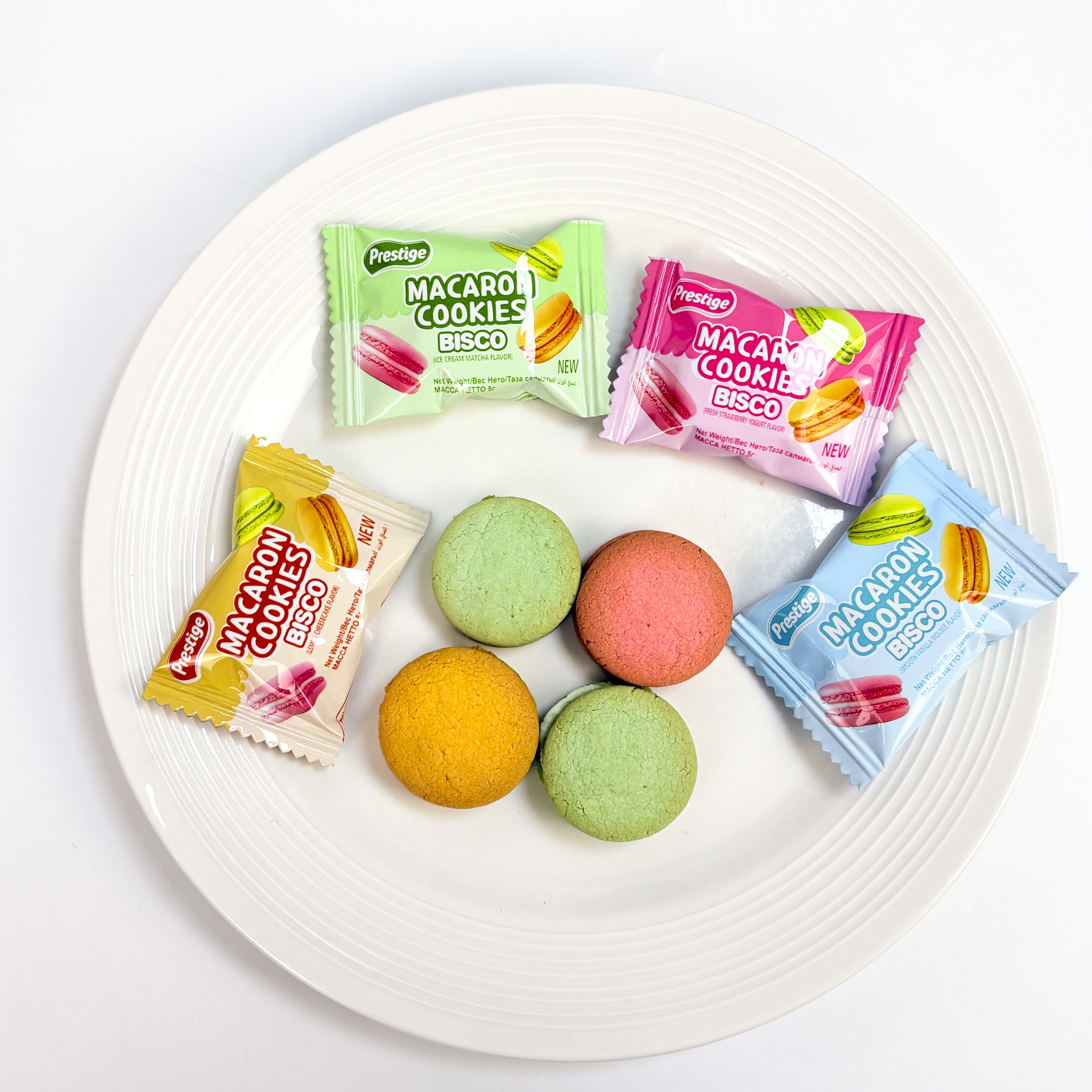 400g Macaron Sandwich Cookie Glue Jar