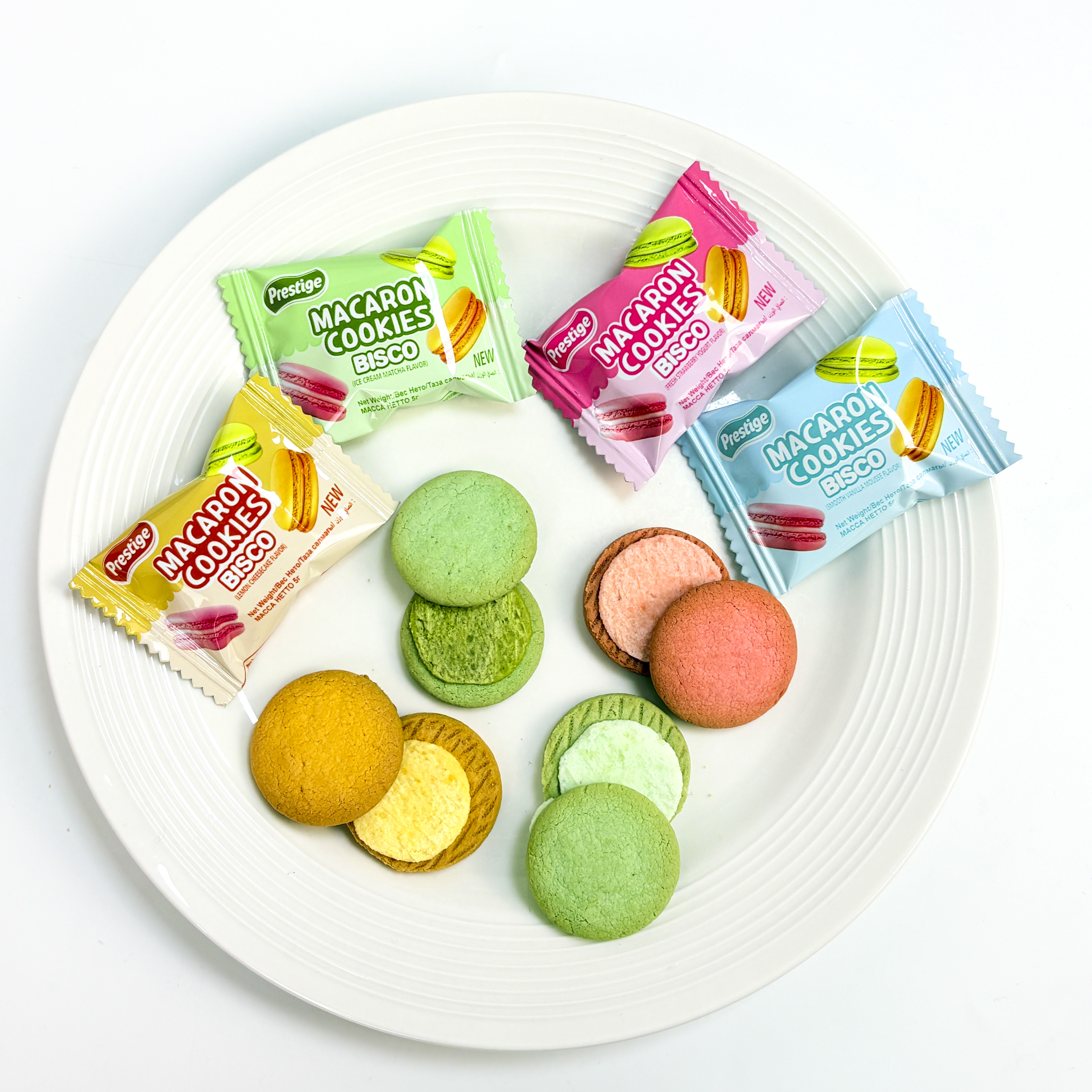 400g Macaron Sandwich Cookie Glue Jar