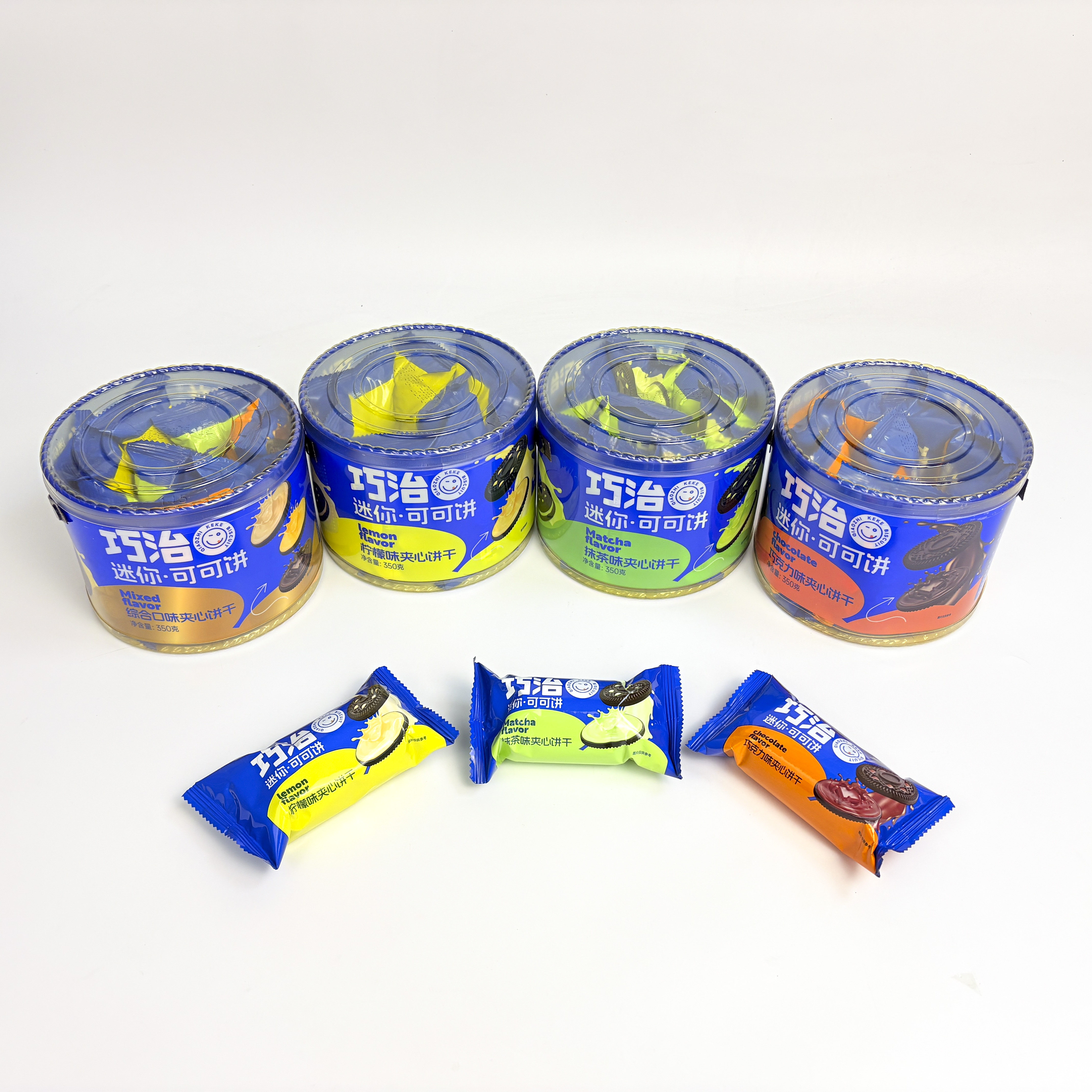 350g chocolate lemon matcha sandwich biscuits