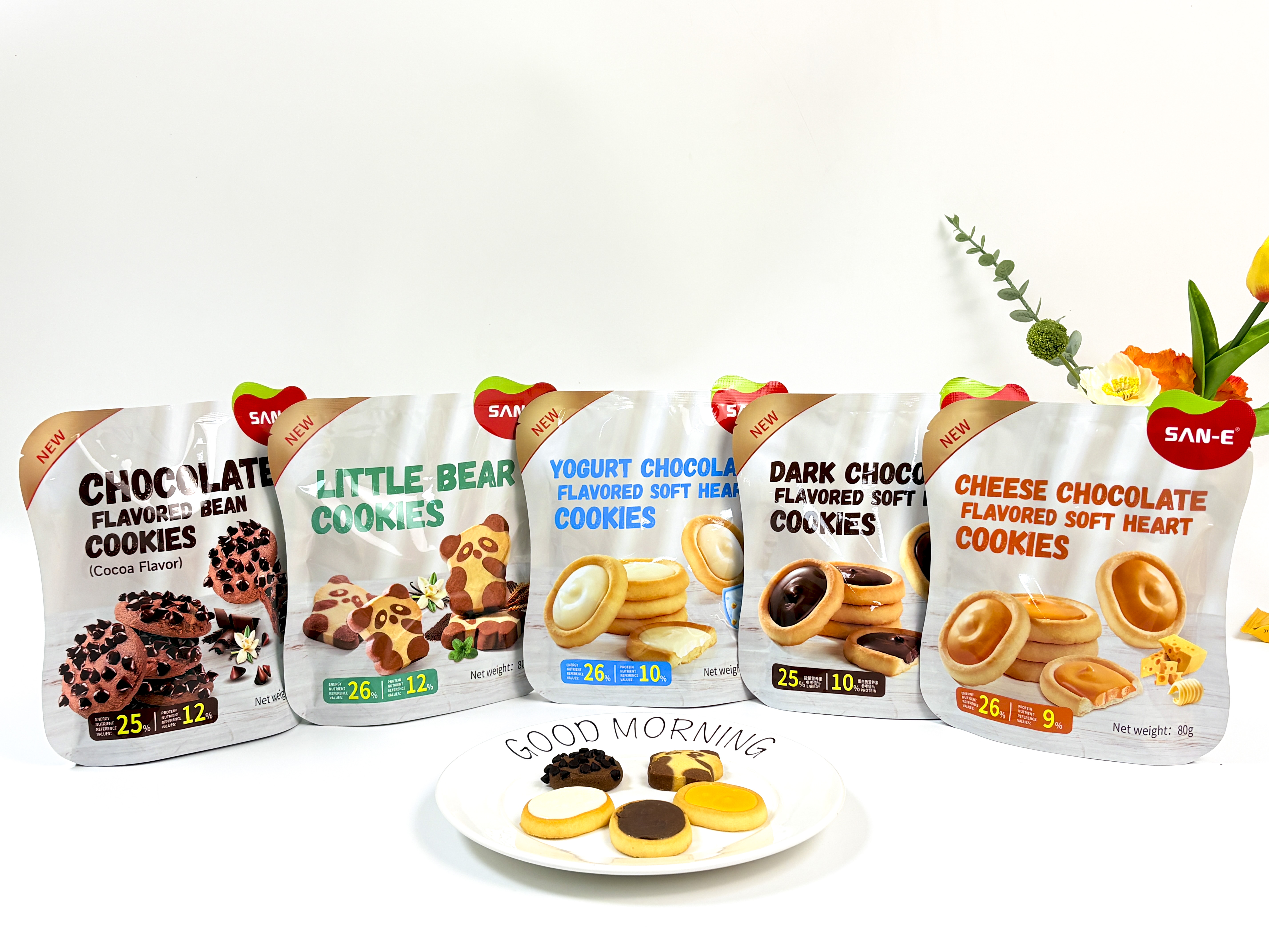 80g new assorted biscuit