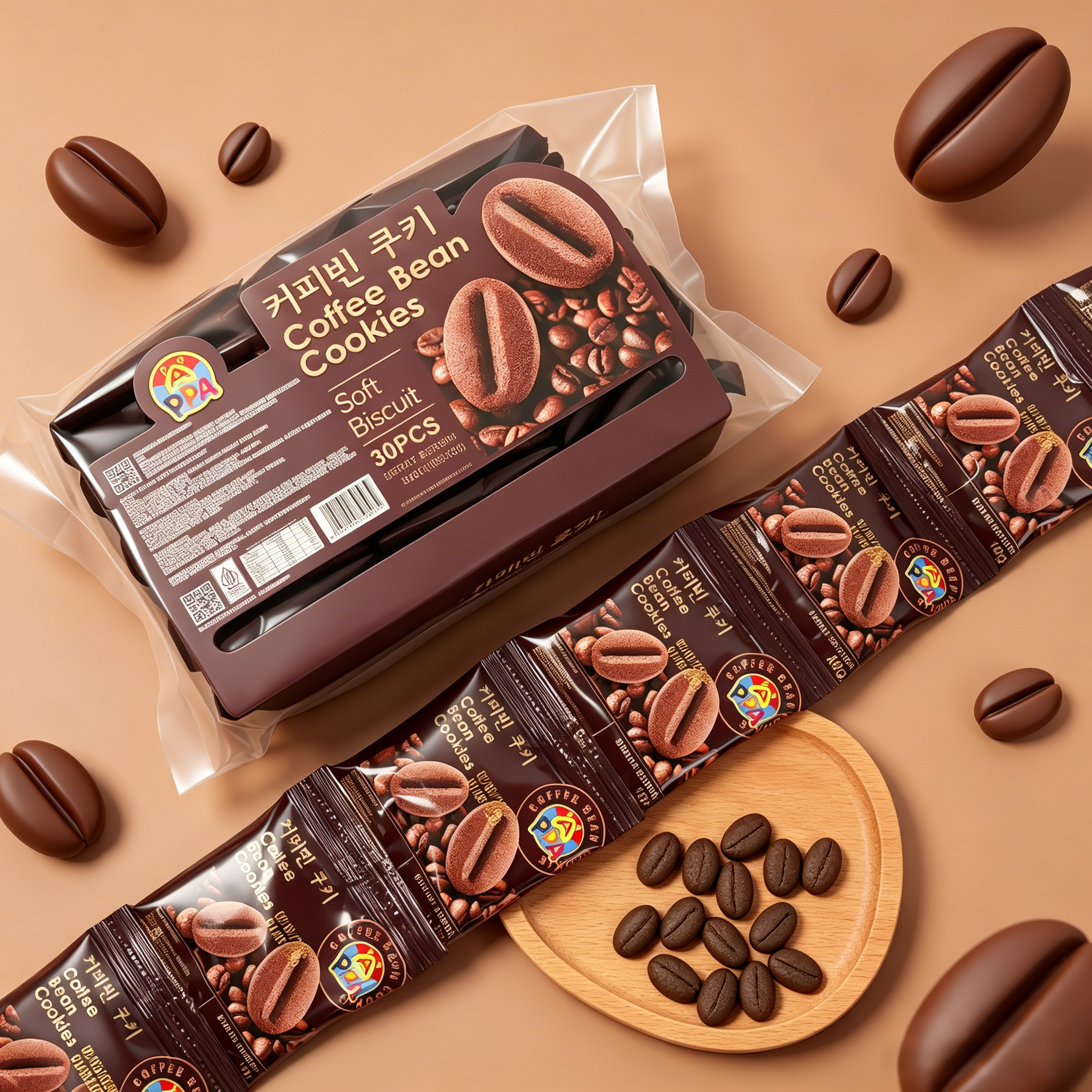 Mini Coffee Flavored Biscuits