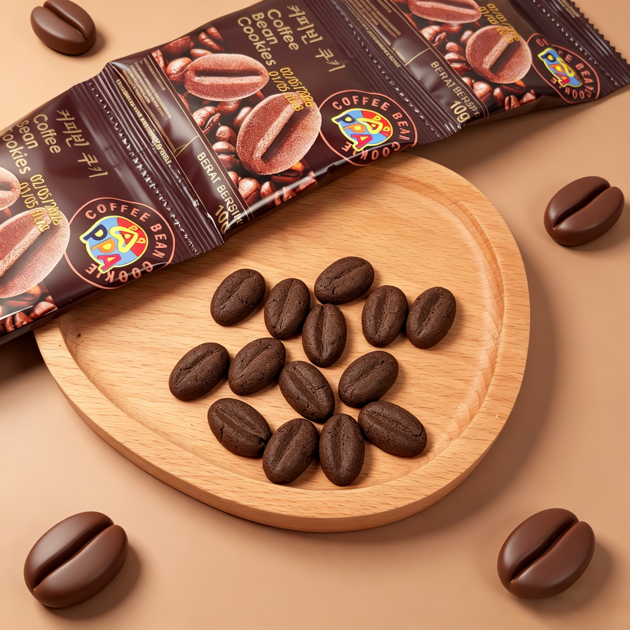 Mini Coffee Flavored Biscuits
