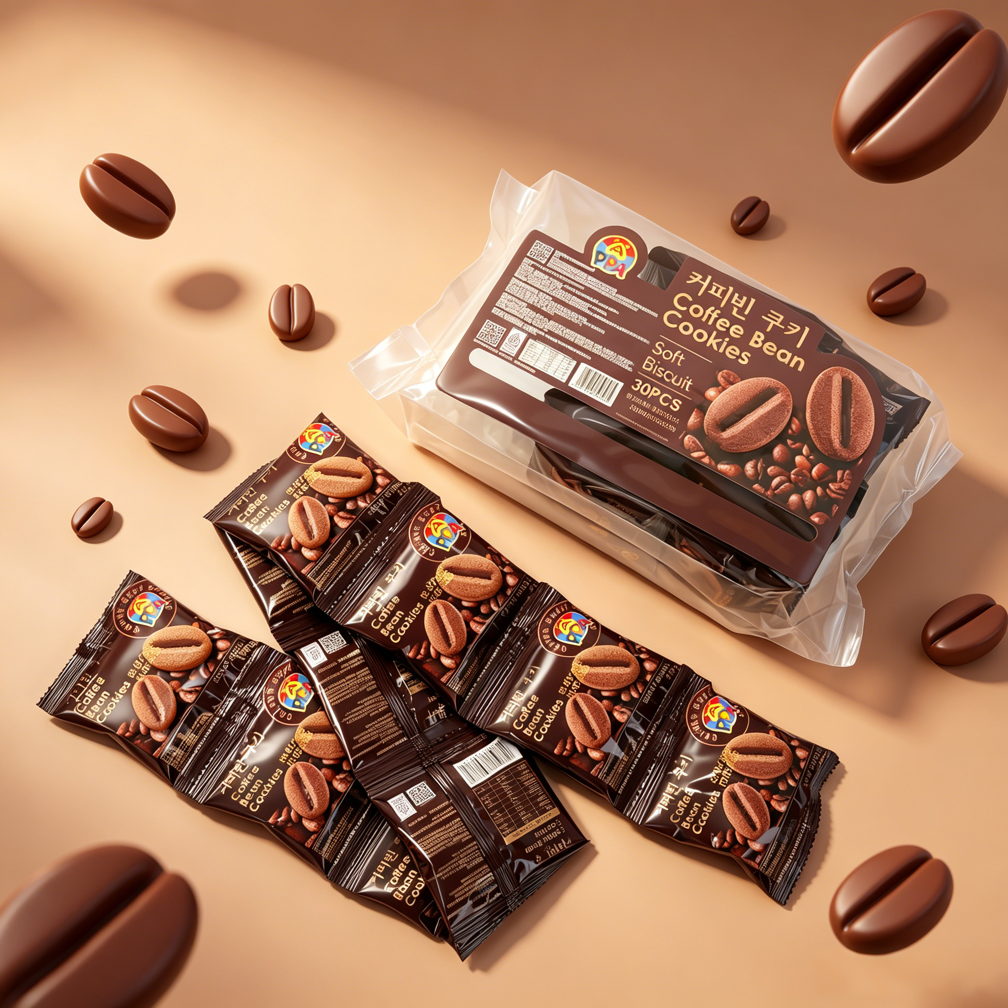 Mini Coffee Flavored Biscuits