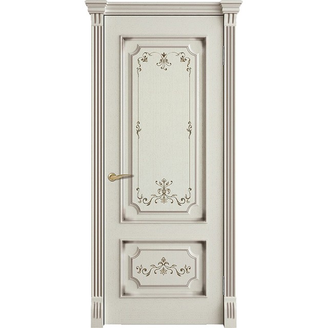 Classic Designs Solid Wood White Interior Door
