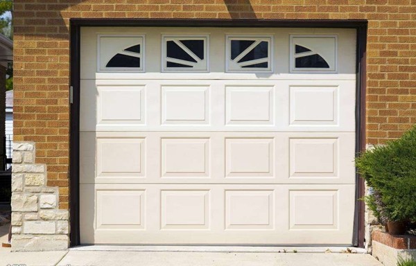 Accommodate Insulated Electric White Garage Door