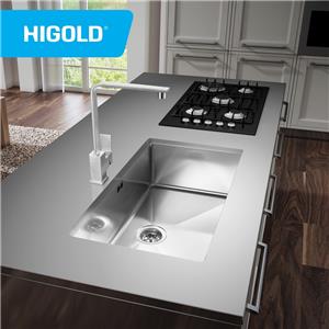 Best quality Large single bowl SUS304 Stainless Steel Kitchen Sink undermount