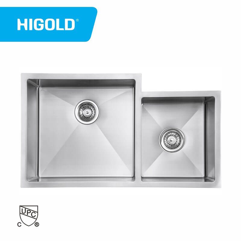 不锈钢手工双槽