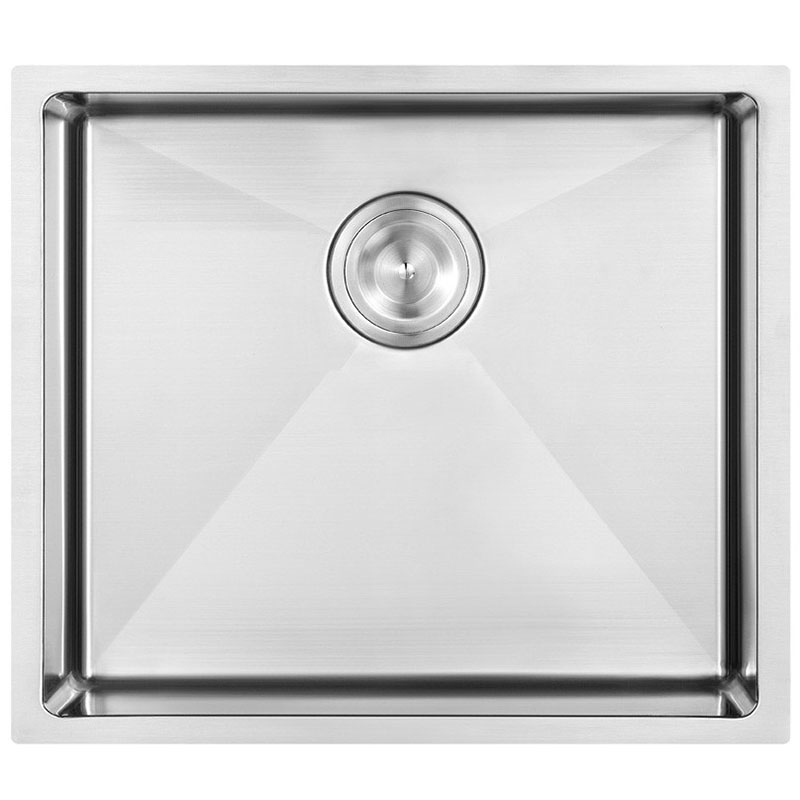 Good Quality SUS304 Square single bowl Stainless Steel handmade Sink