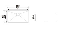 30 インチ ステンレス鋼 304 ビッグ シングル ボウル手作りキッチン シンク