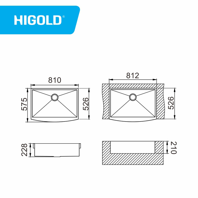 single bowl sink