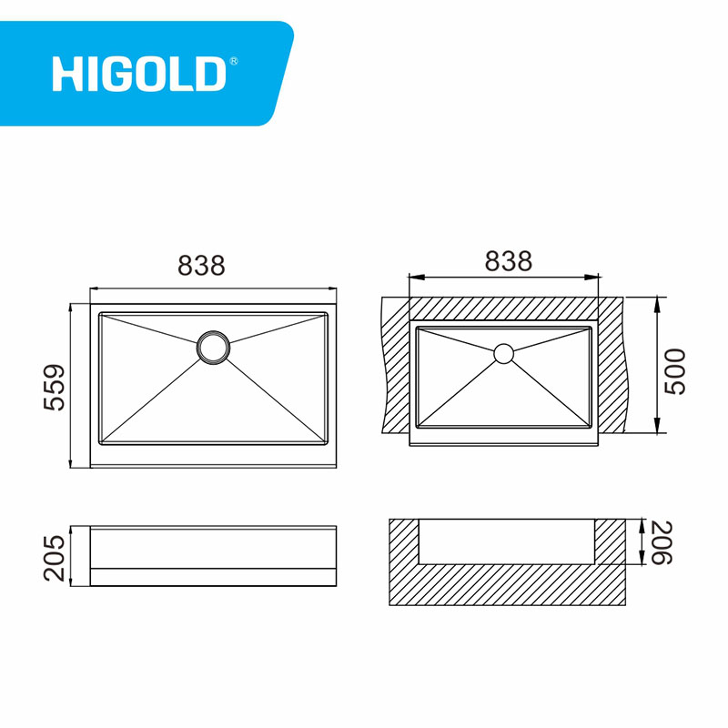 single bowl sink