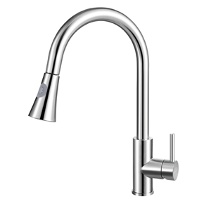 Modern Pull Out Stainless Steel Kitchen Faucet