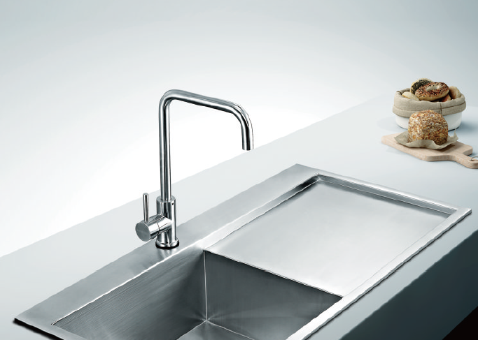 Stainless Steel Long Neck kitchen mixer tap,Higold