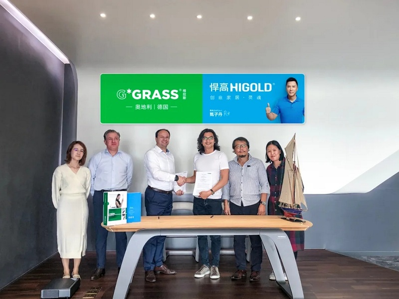 Higold wird Generalvertreter von GRASS in China