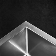 Раковины из нержавеющей стали с одинарной чашей ручной работы Topmount SUS304 для фермерских домов