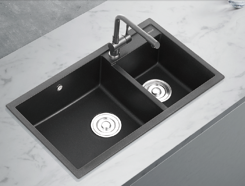Black color High quality Kitchen Faucet tap