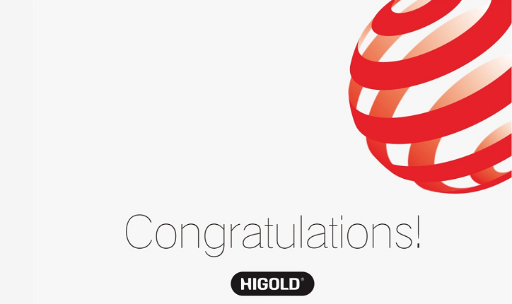 Congratulazioni! Higold ha vinto di nuovo due Red Dot Awards tedeschi Congratulazioni! Higold ha vinto di nuovo due Red Dot Awards tedeschi