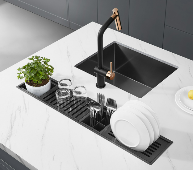 PVD Workstation Channel Sink Meet Your Exquisite Kitchen Life