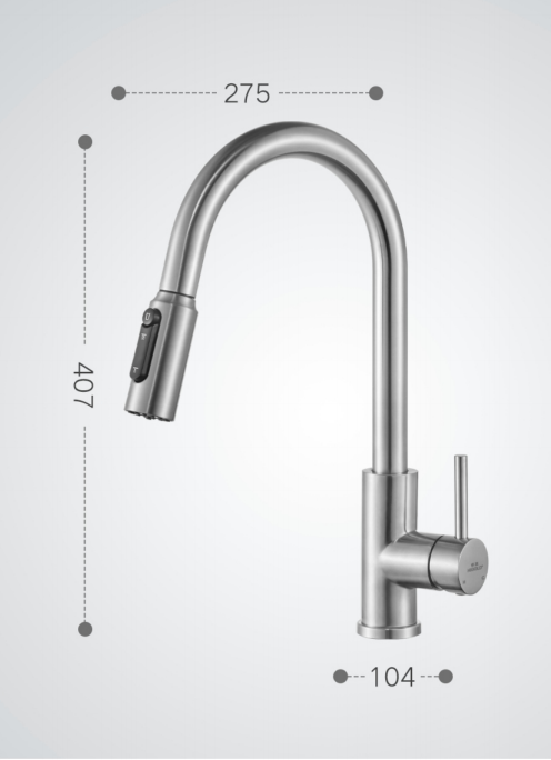 Stainless Steel Kitchen Faucet