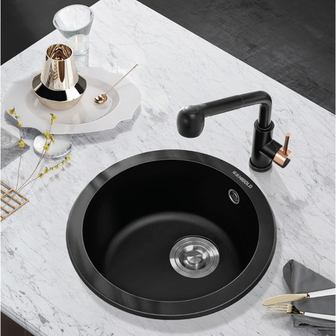 quartz kitchen sink