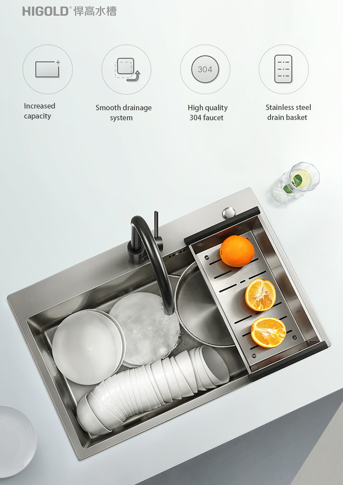 handmade kitchen sink