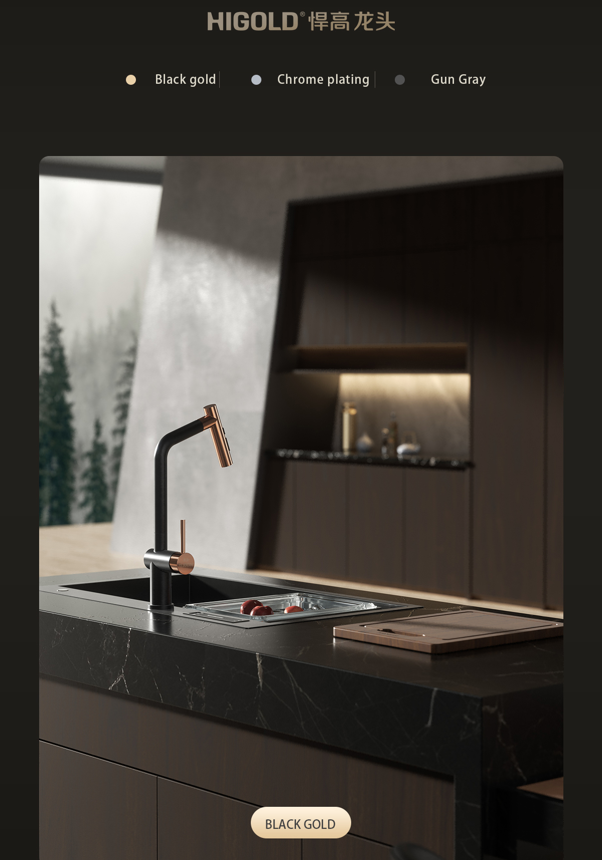 hot water tap for kitchen