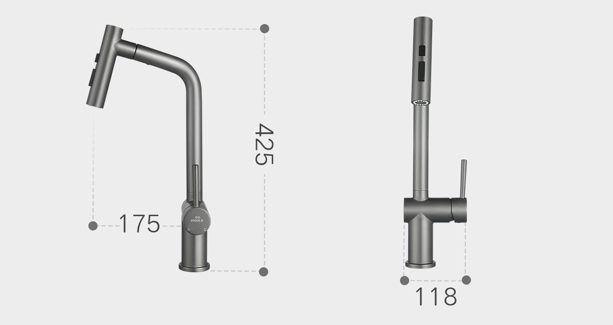 hot water tap for kitchen
