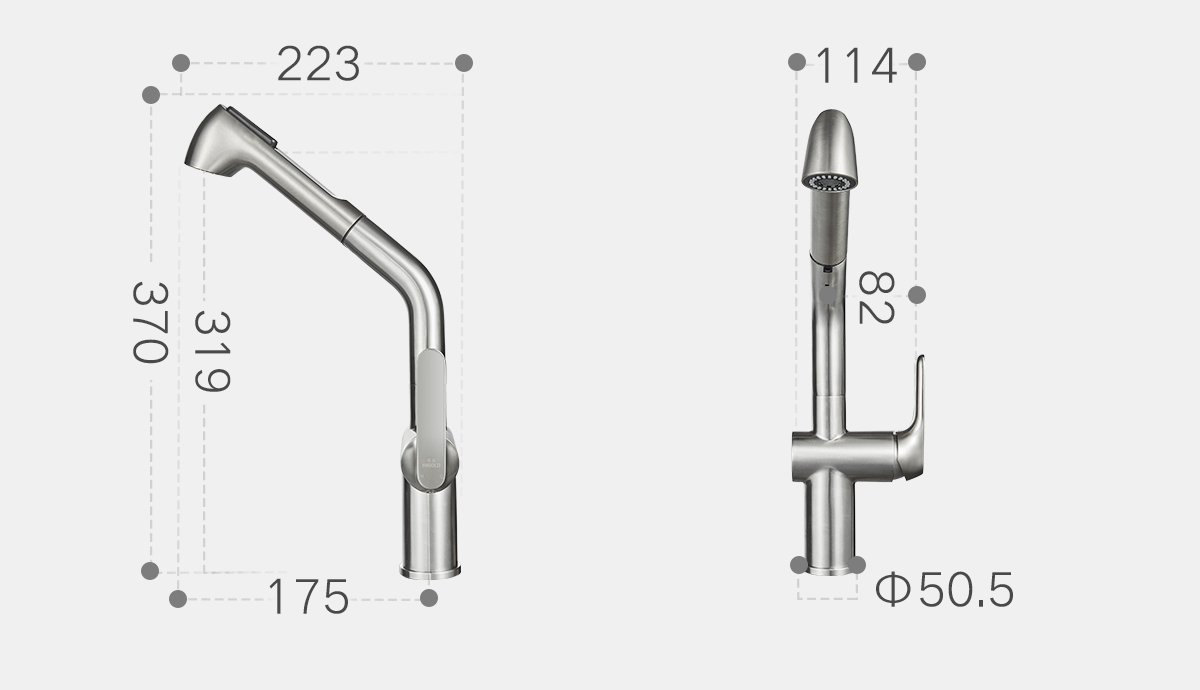 pull out tap