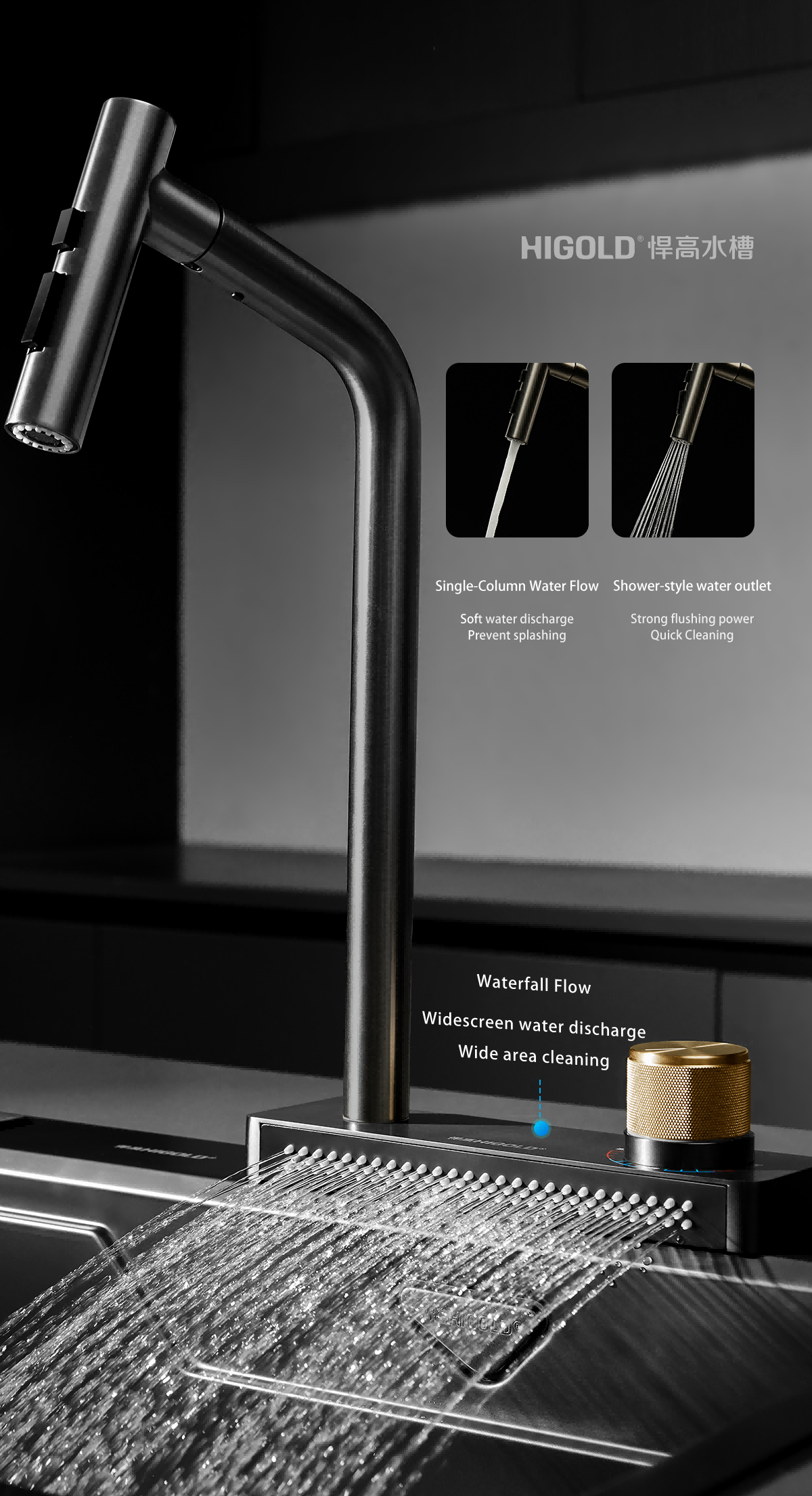 multi functional kitchen sink