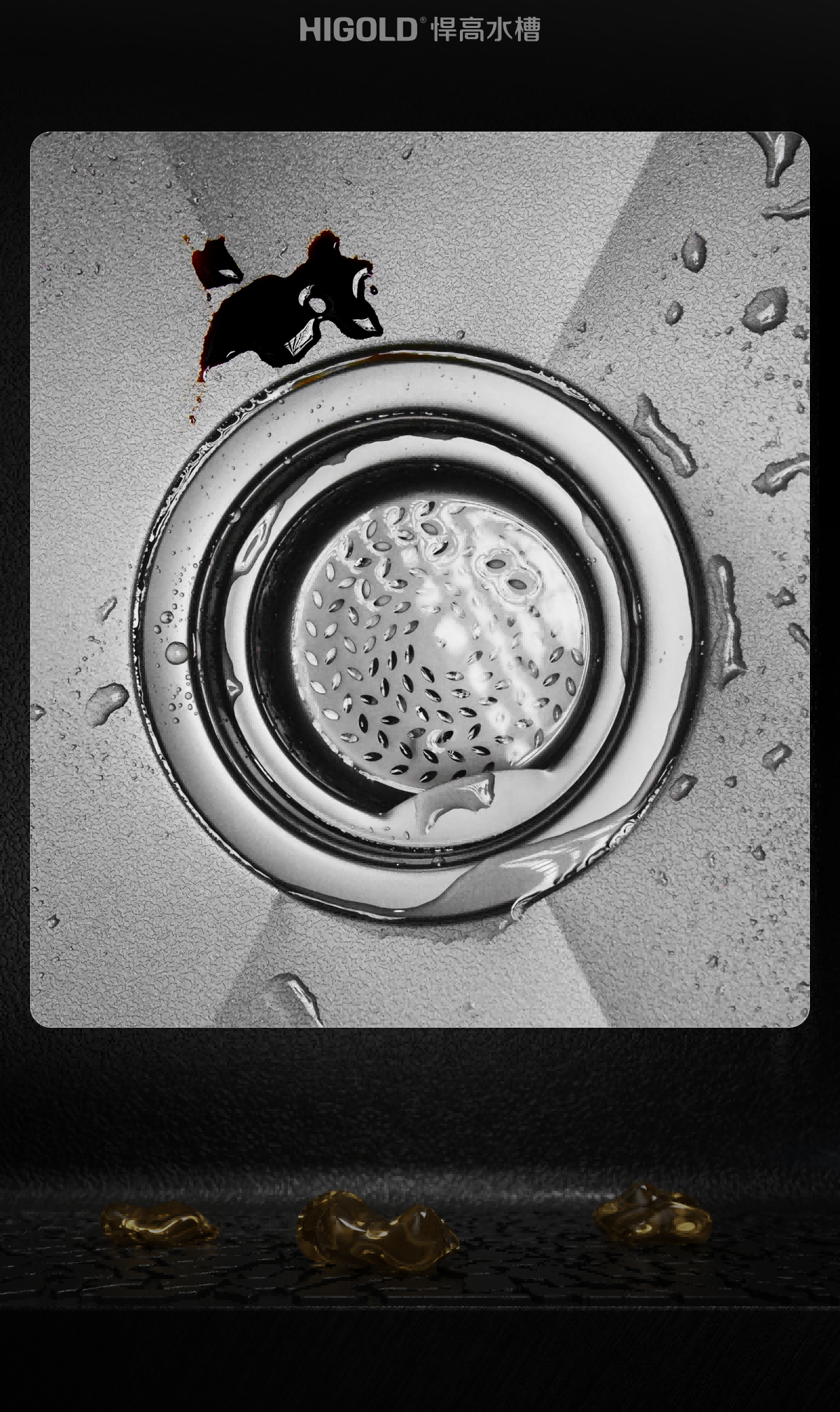 kitchen sink with waterfall