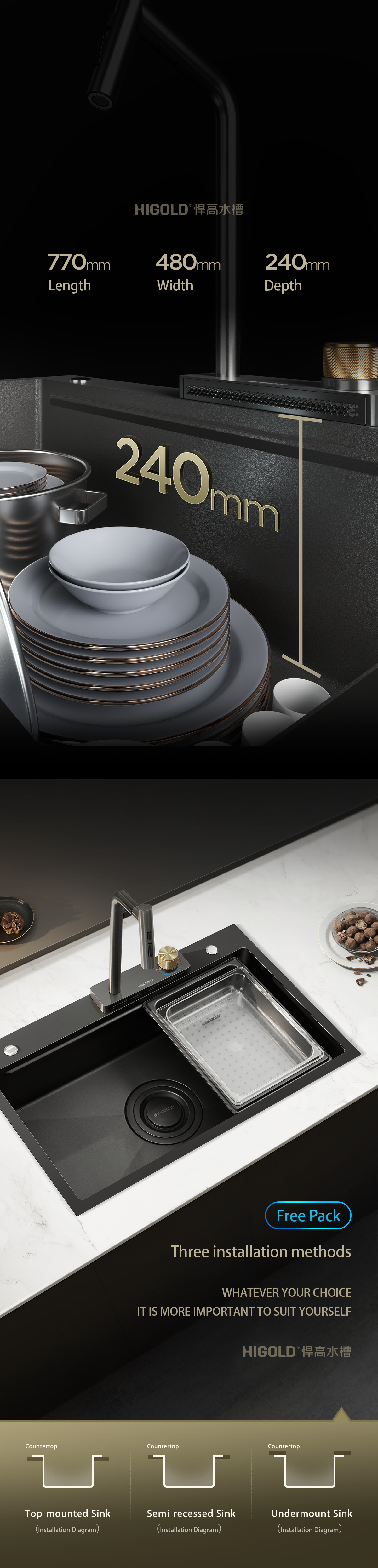 undermount sink