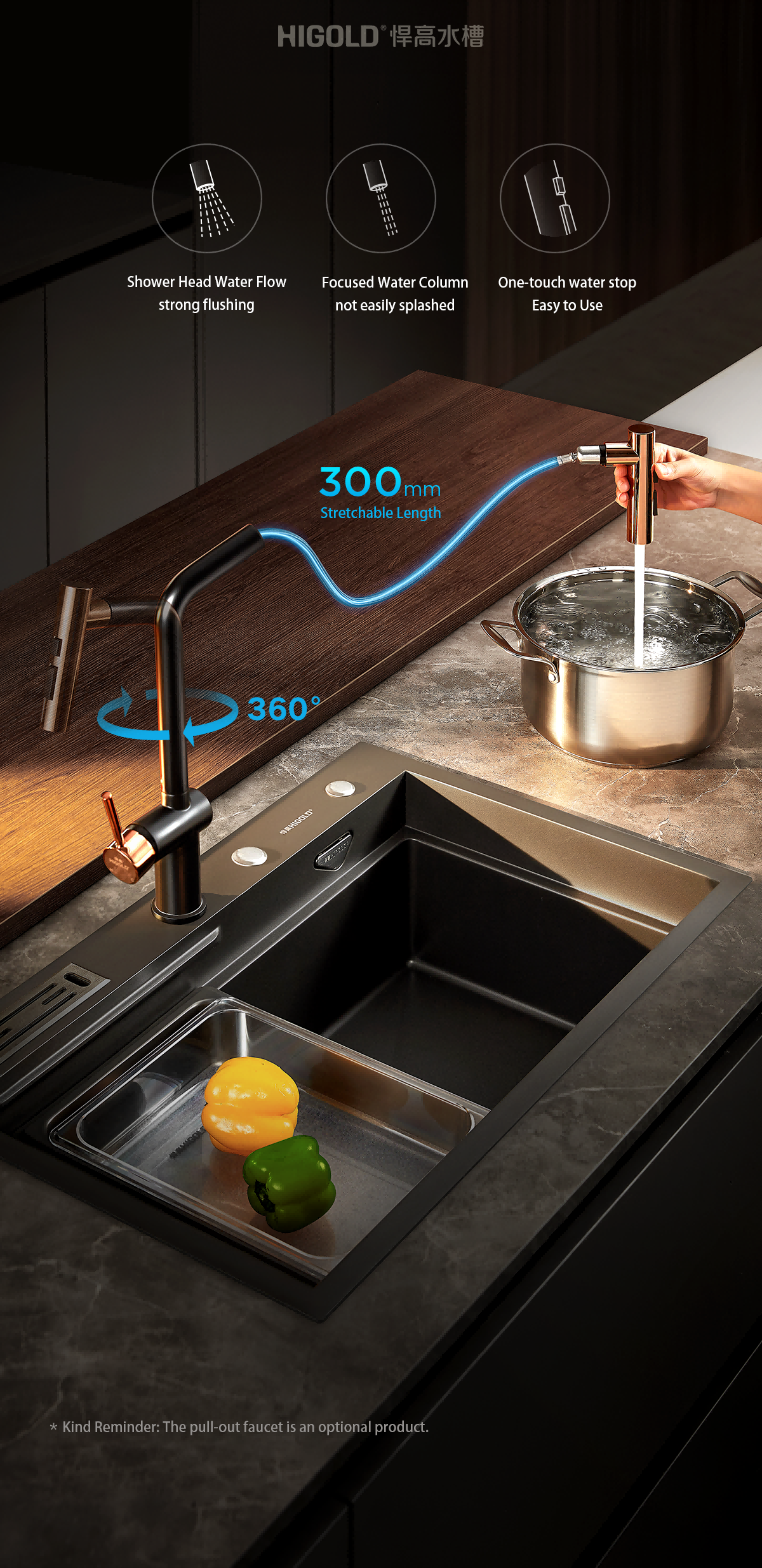 stainless steel handmade sink