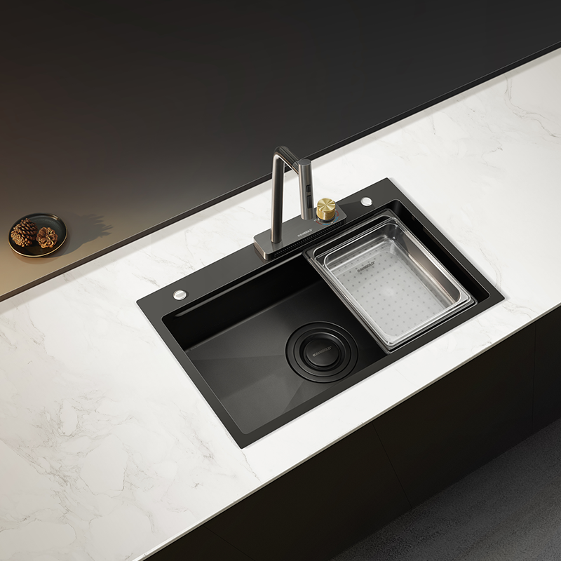 BL1.0 Pro Stone patroon Nanotech handgemaakte spoelbak