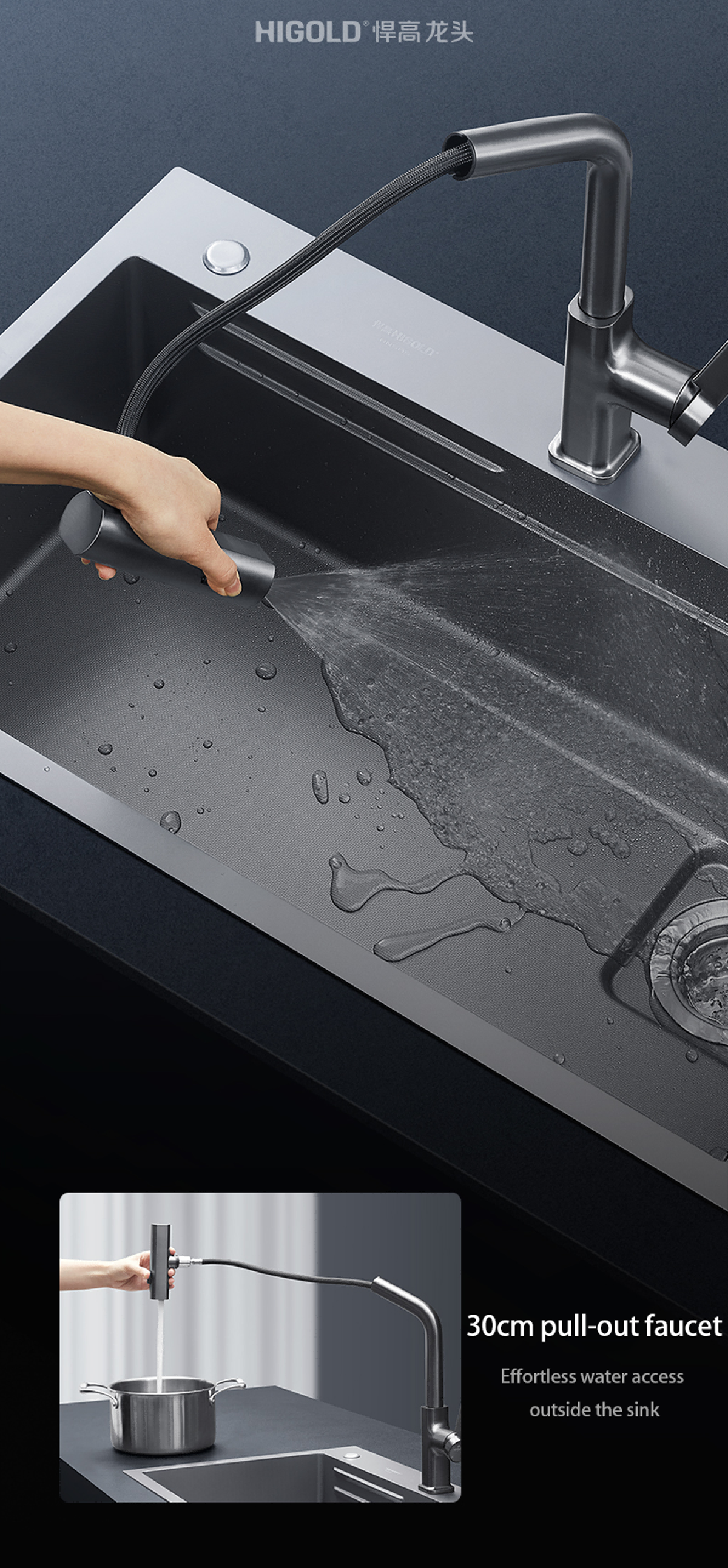 multifunctional faucet