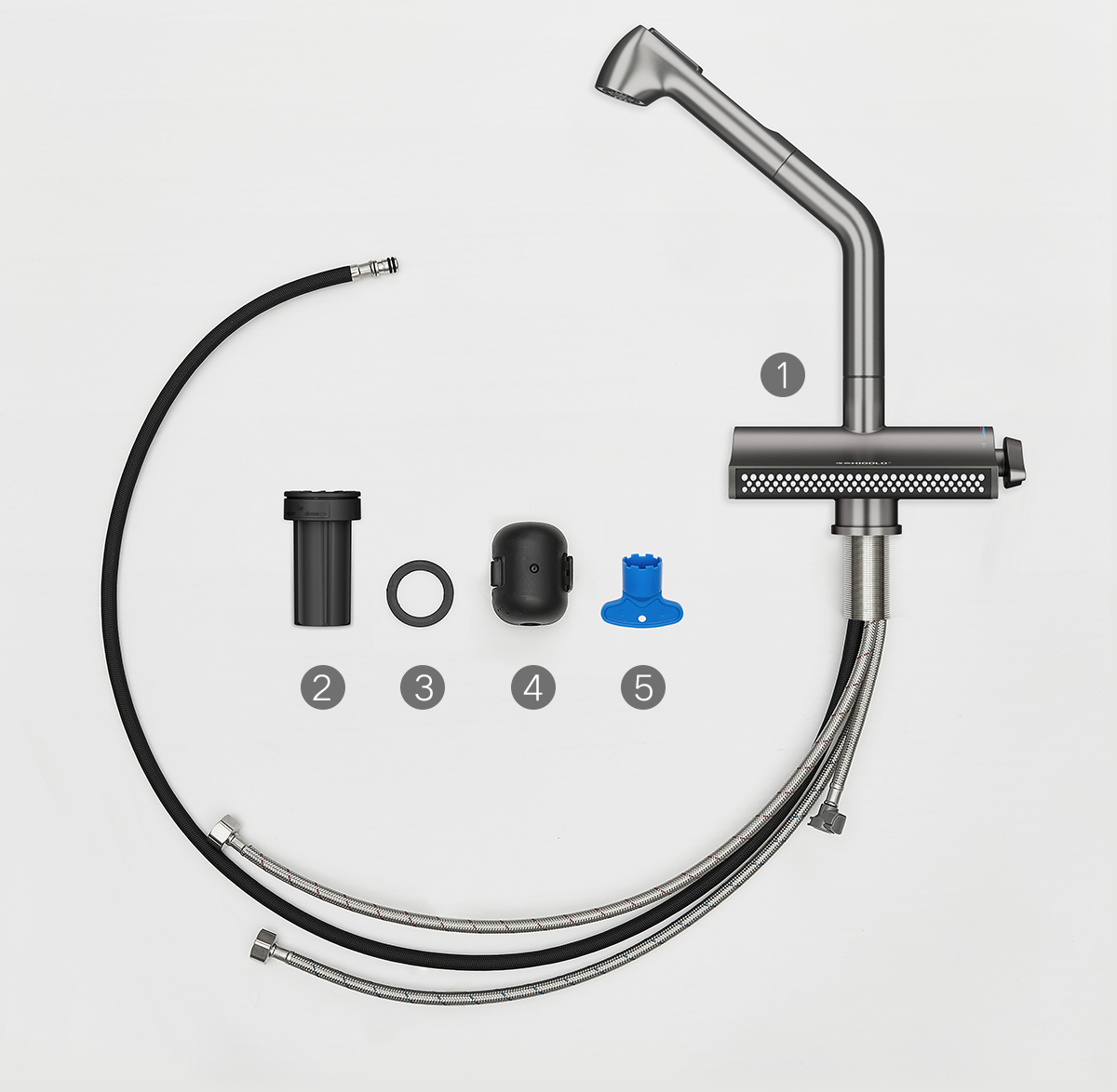 waterfall kitchen faucet