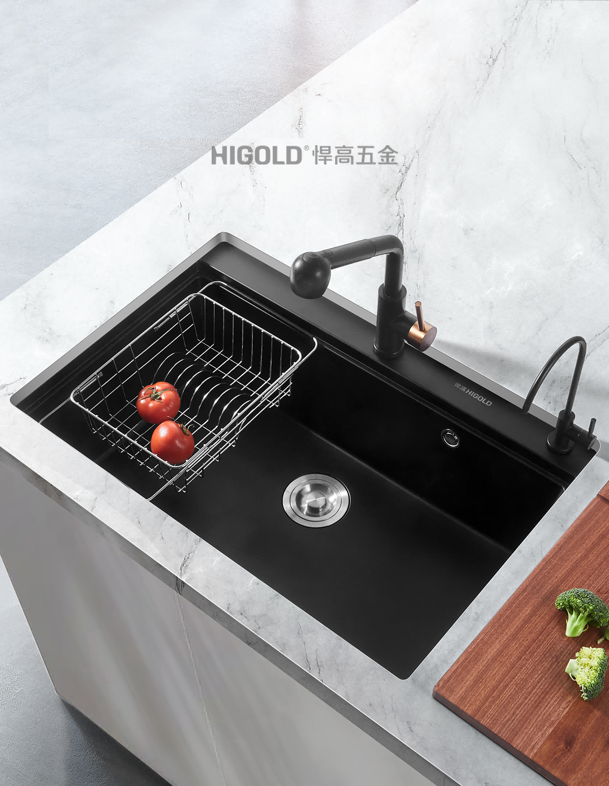 quartz kitchen sink