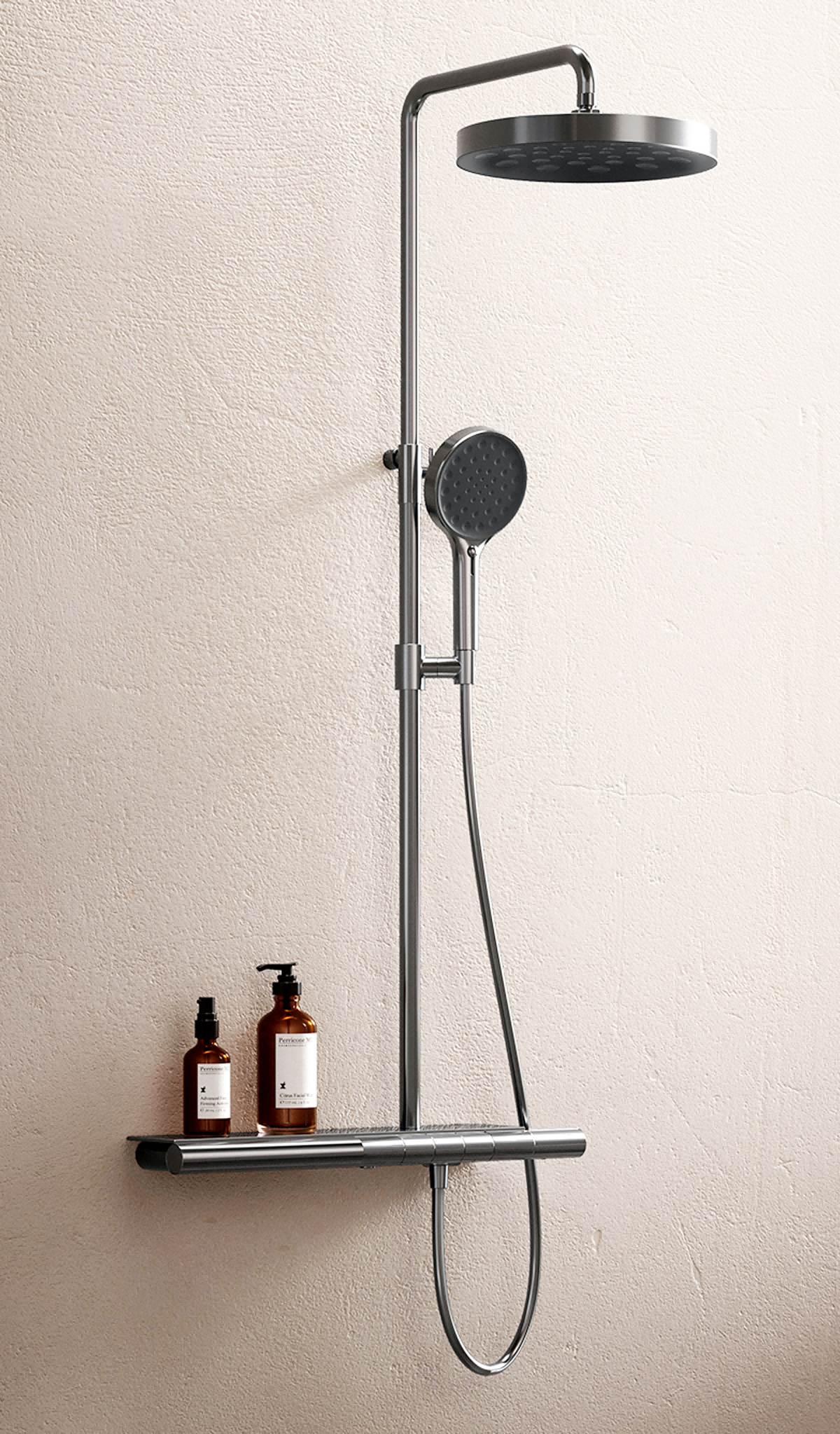 thermostatic shower system