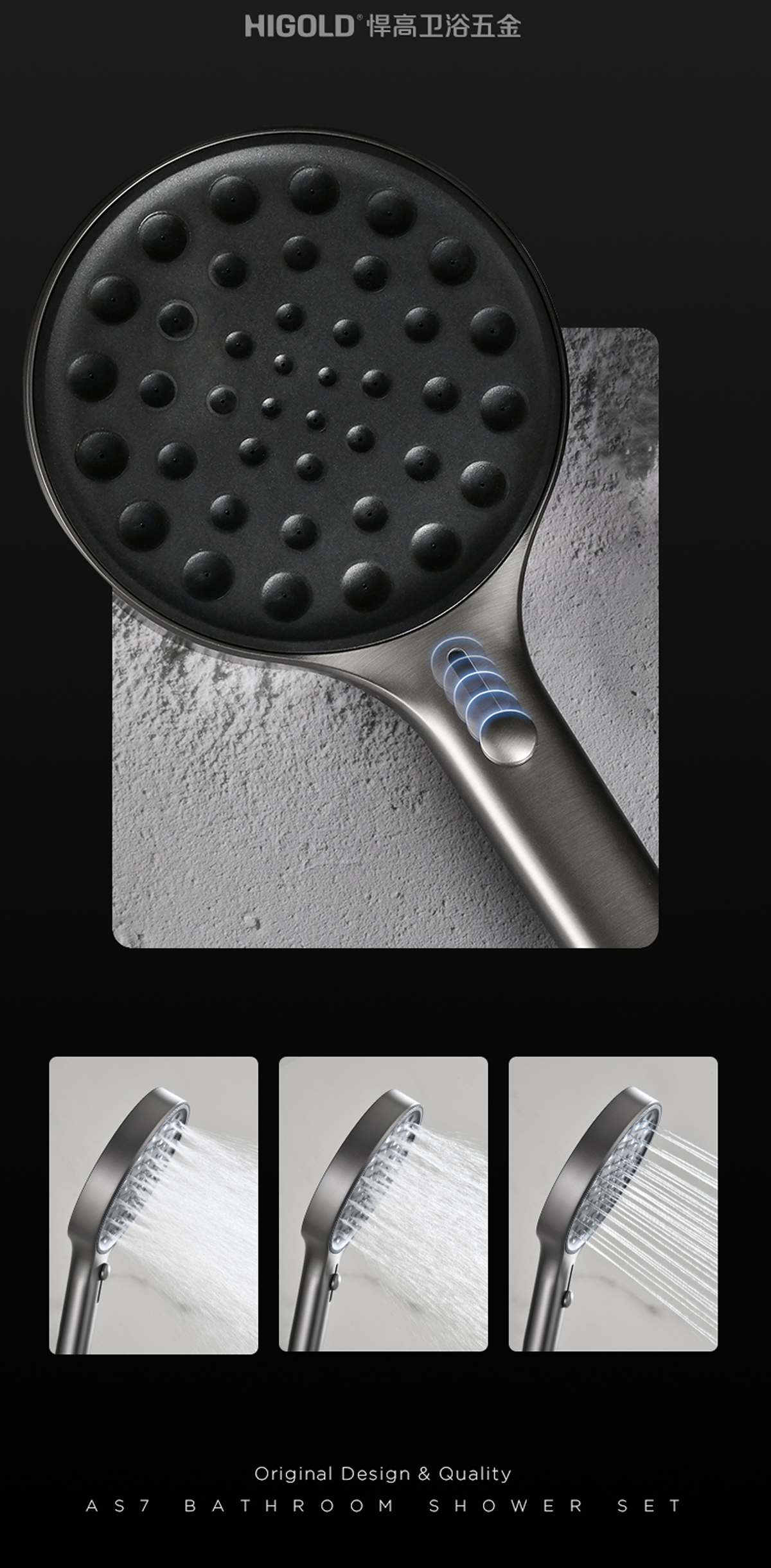 thermostatic shower system