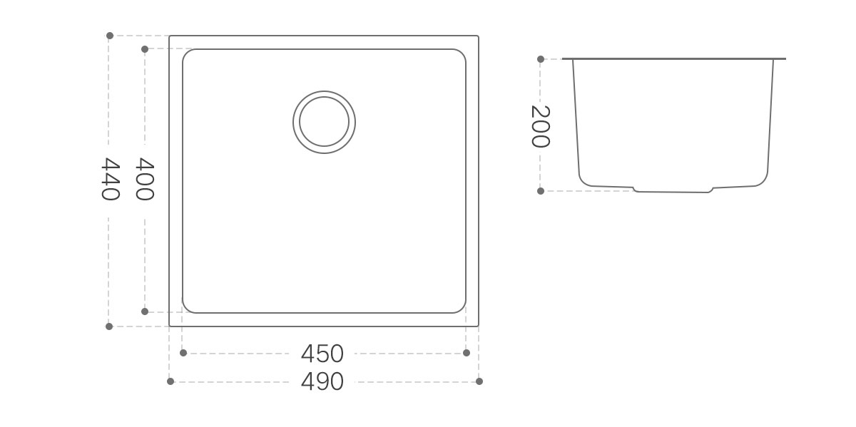 stainless steel double sink