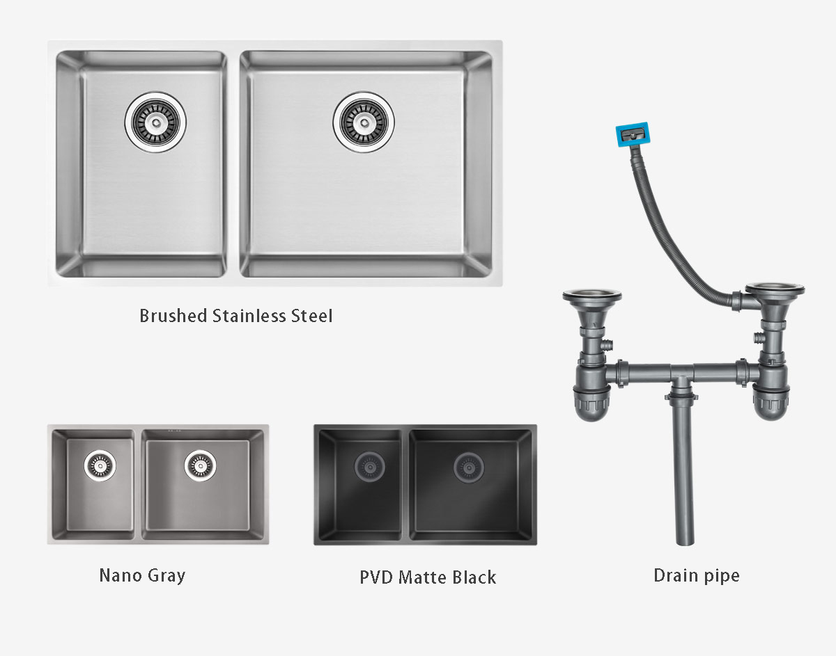 double kitchen sink
