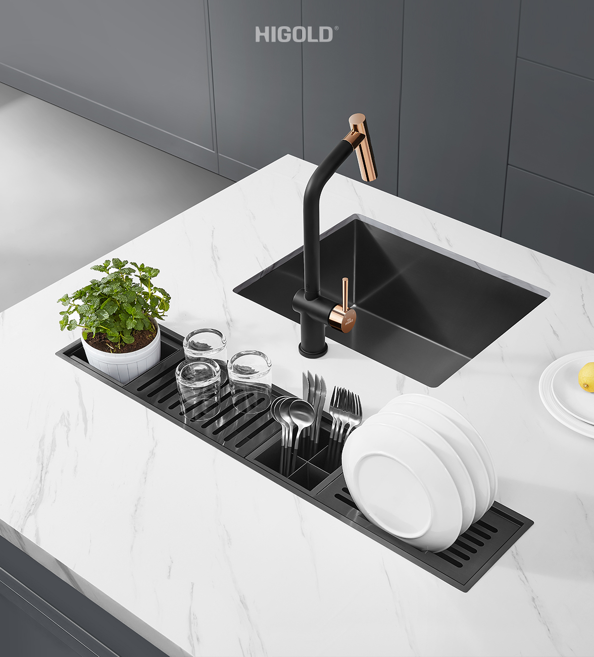 work station sink