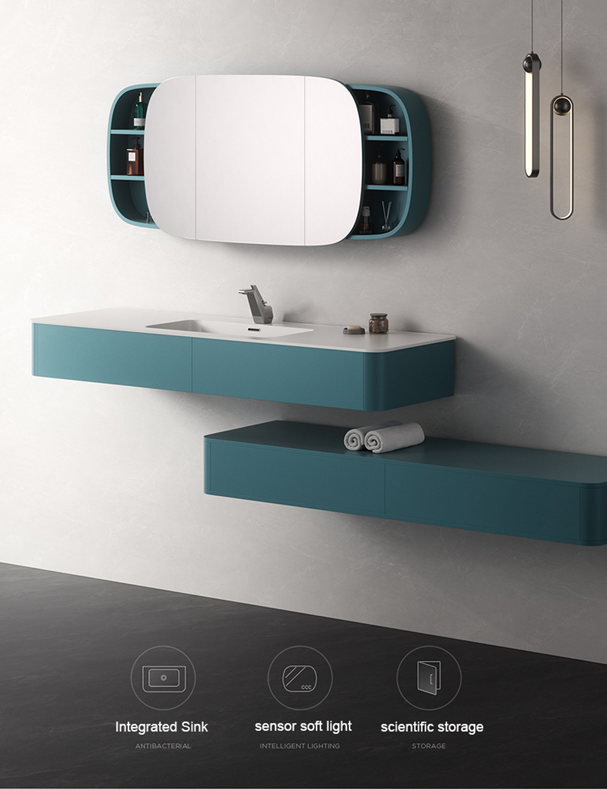 modern bathroom vanity