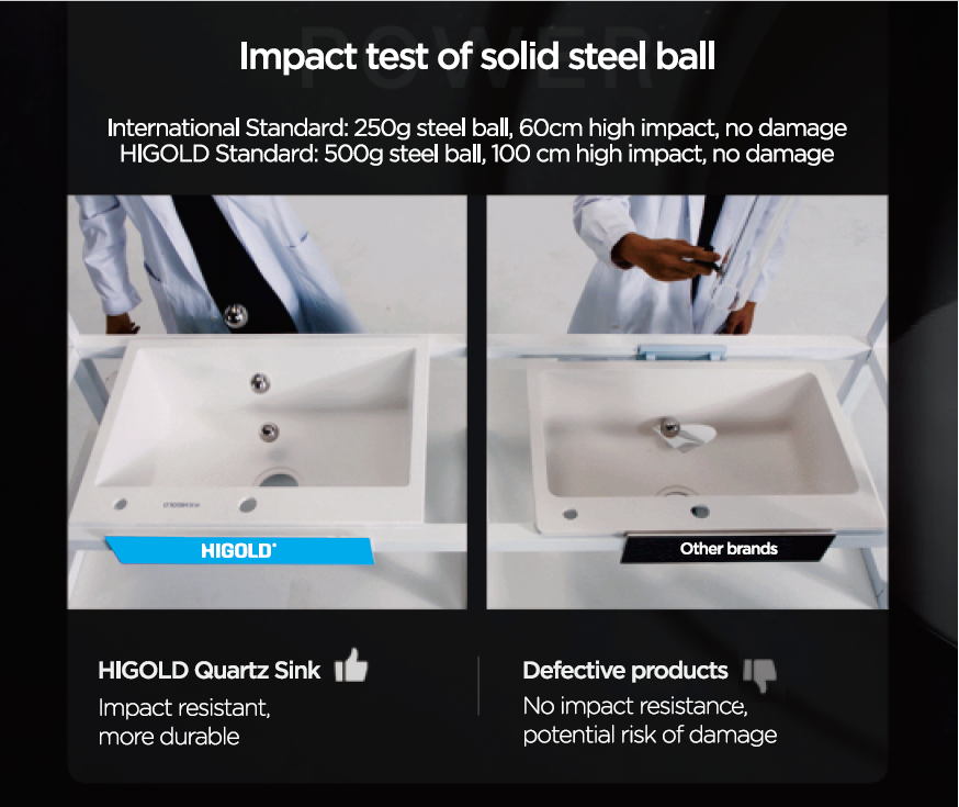 white composite sink