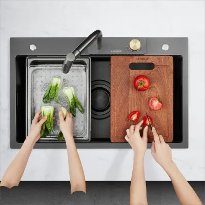stainless steel kitchen sink