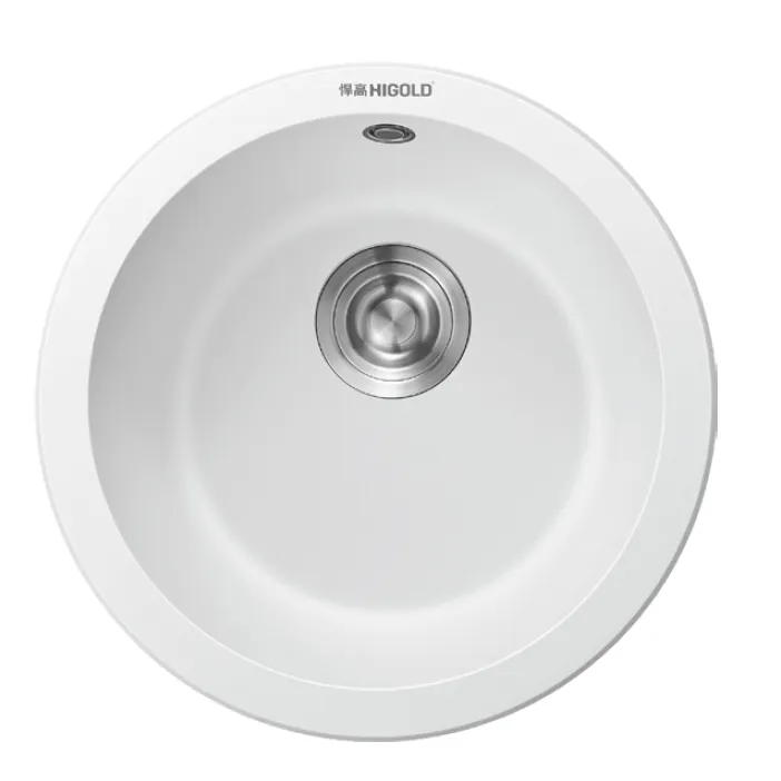 Round kitchen sink