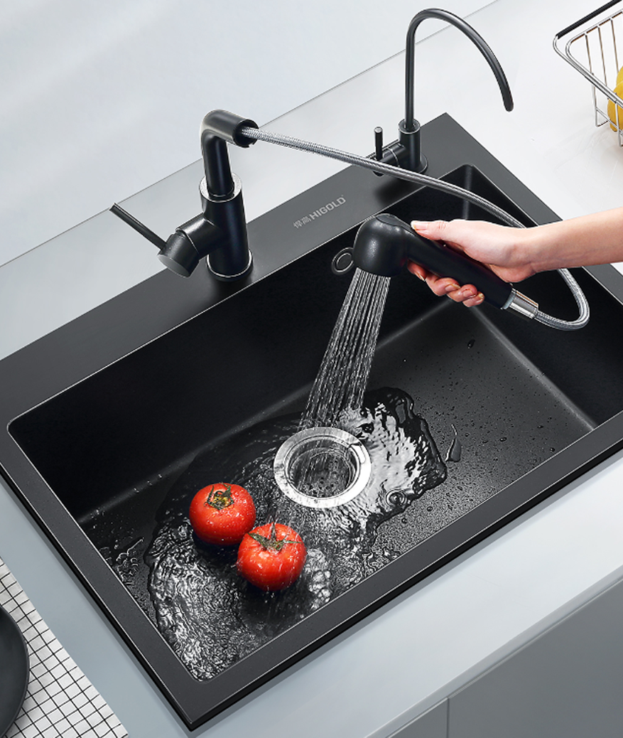 Quartz sink